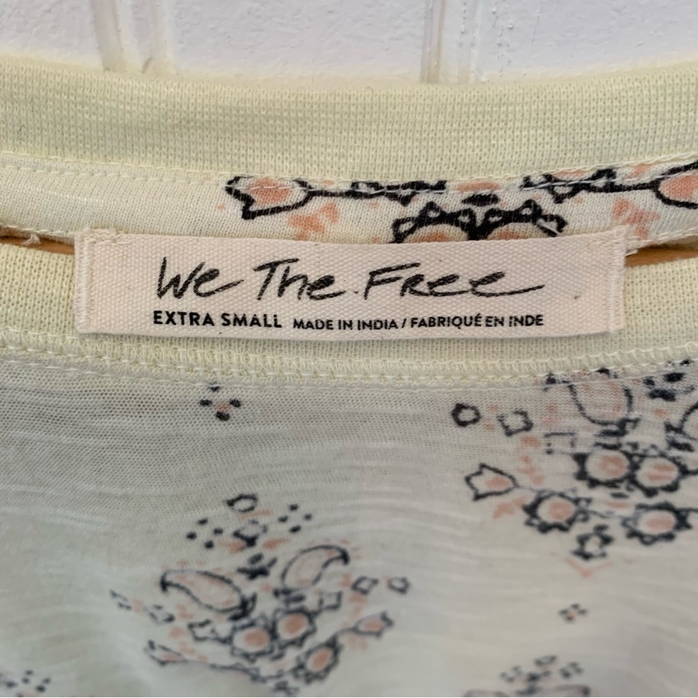 Free People We The Free Maybelle Ivory Top - Picture 5 of 6